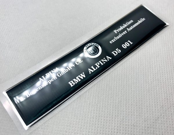 3D BMW Alpina D5 001 logo sticker