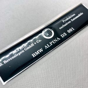 3D BMW Alpina  logo sticker