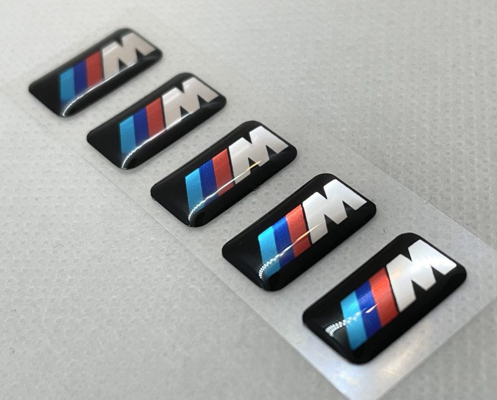 3D BMW M Logo Sticker Outdoor