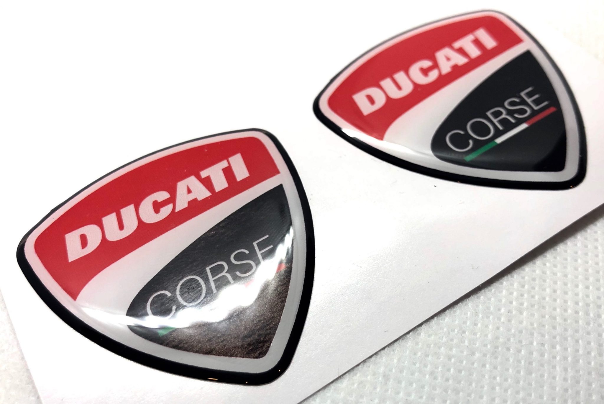1856012 ADESIVI STICKERS BIG GRANDI DUCATI CORSE ORIGINALE UFFICIALE 2018
