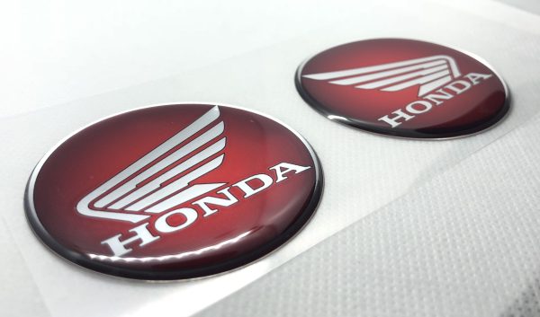 3D Honda Wings emblem sticker