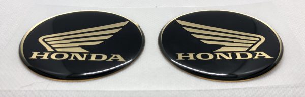 3D Honda Wings emblem sticker