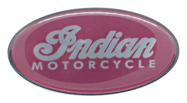 3D Indian Motorcycle logo (Silver black or red)