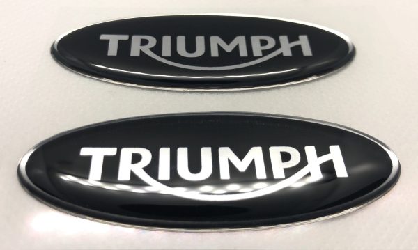 3D Triumph logo sticker