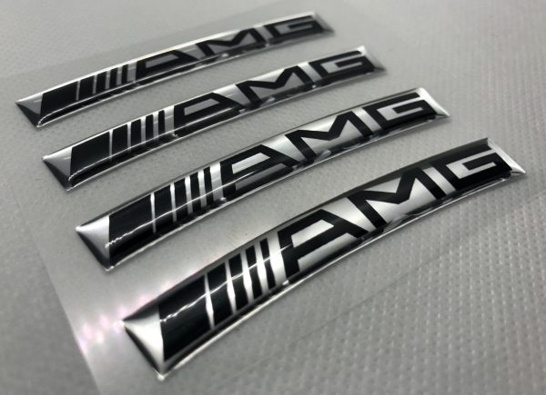 AMG 16"-20" rims 3D sticker