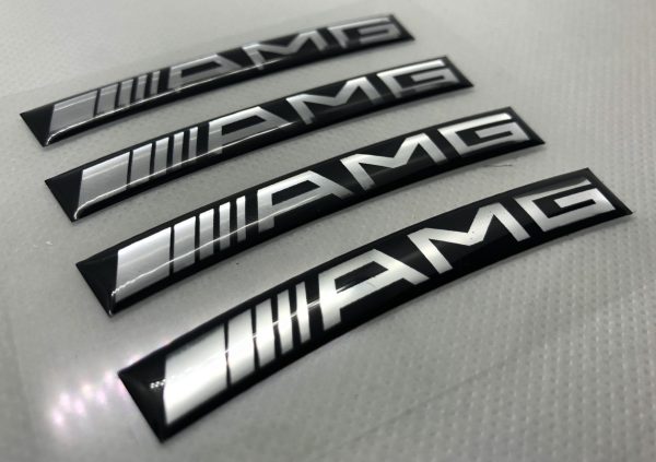 AMG 16"-20" rims 3D sticker