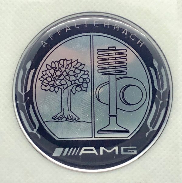 AMG Affalterbach  3D sticker (Silver black)