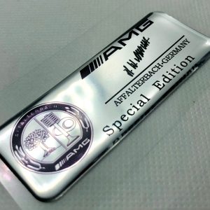 AMG special 3D sticker (Silver black)