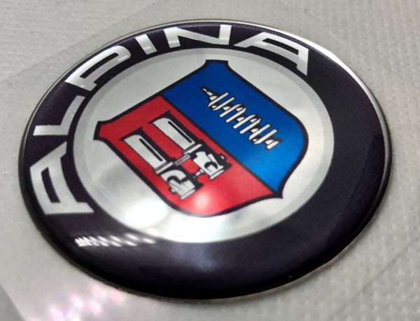 BMW Alpina emblem 3D sticker