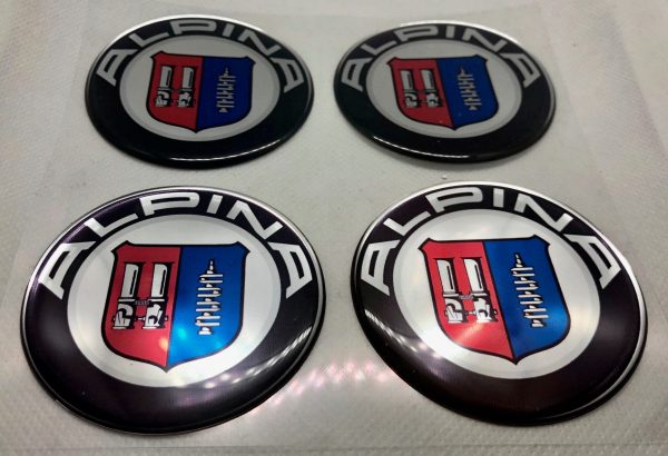 BMW Alpina emblem 3D sticker