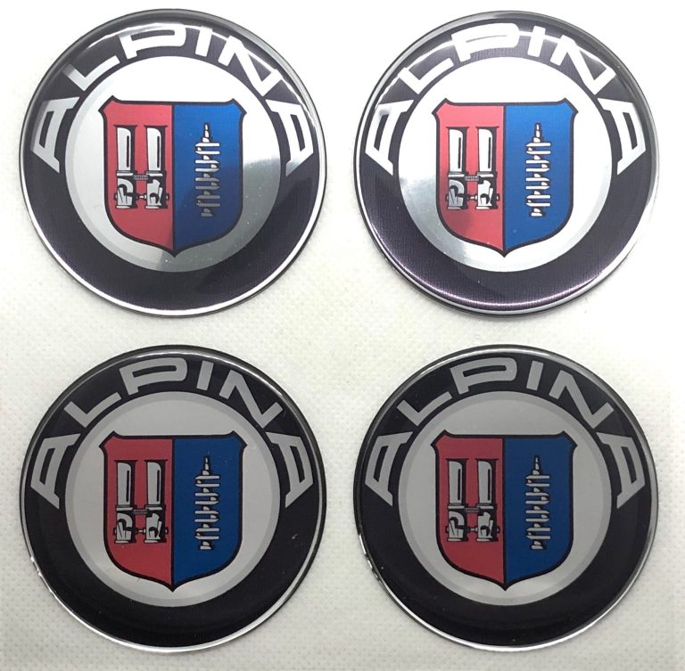 BMW Alpina emblem 3D sticker