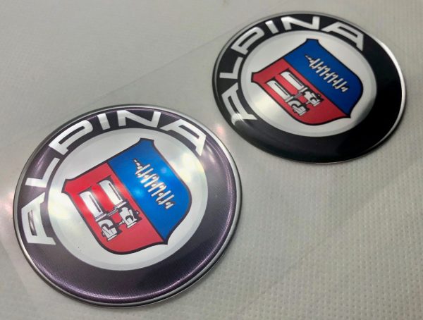 BMW Alpina emblem 3D sticker