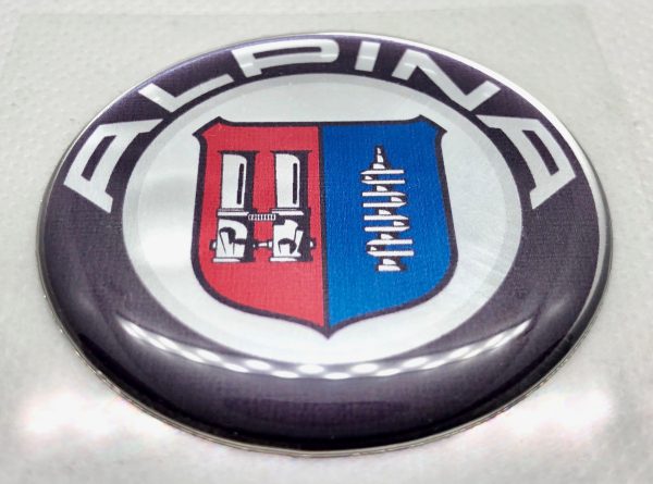 BMW Alpina emblem 3D sticker