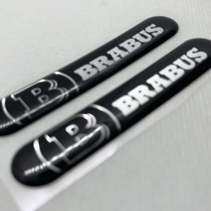 Brabus  3D sticker (Silver black)