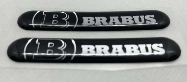 Brabus  3D sticker (Silver black)