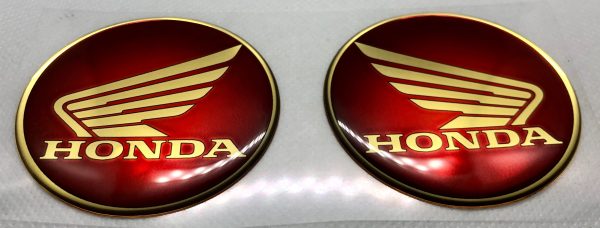 Honda Wings 3D logo sticker